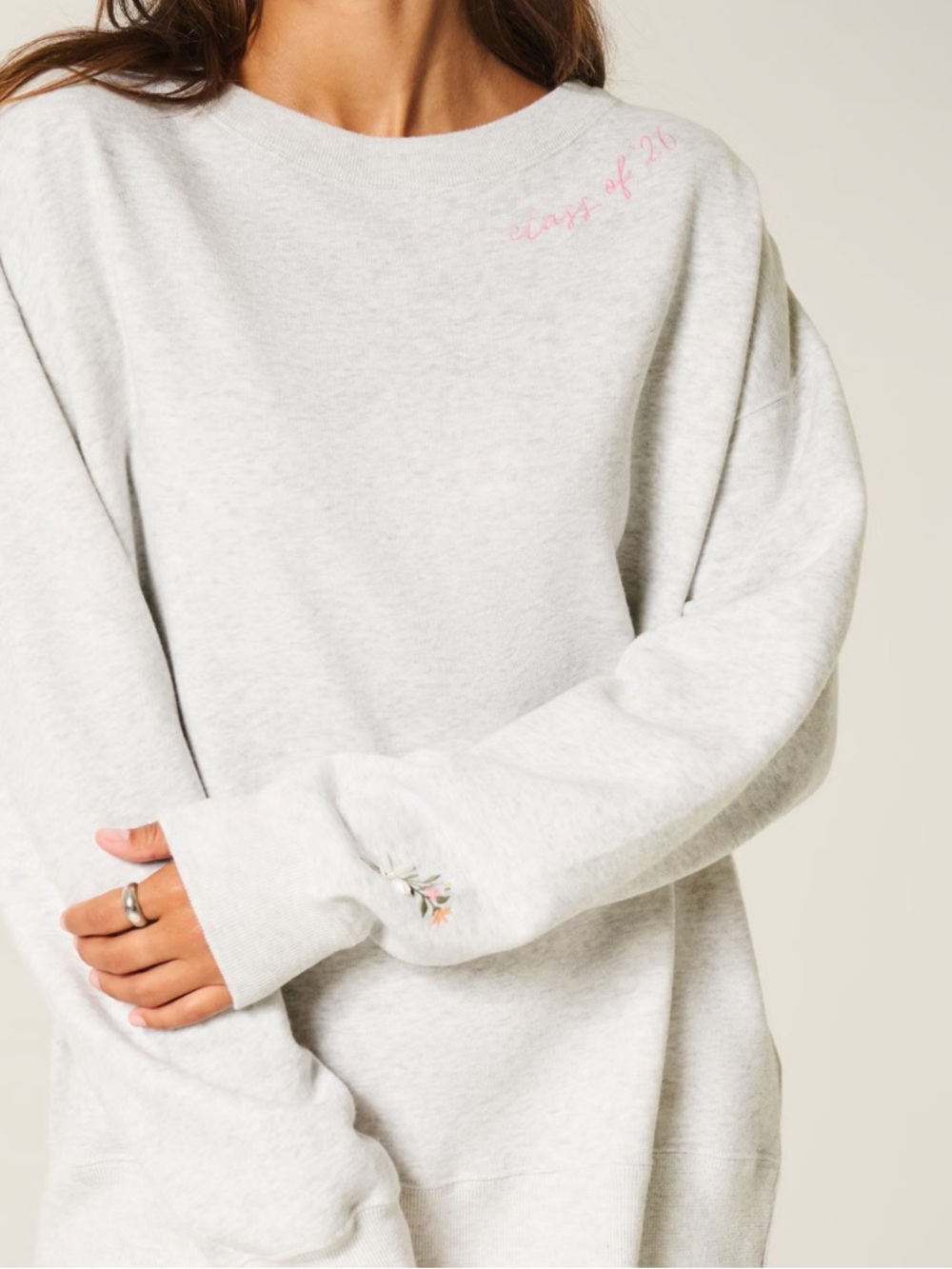 Holster bow embroidered class of 2026 sweatshirt (new in packaging)